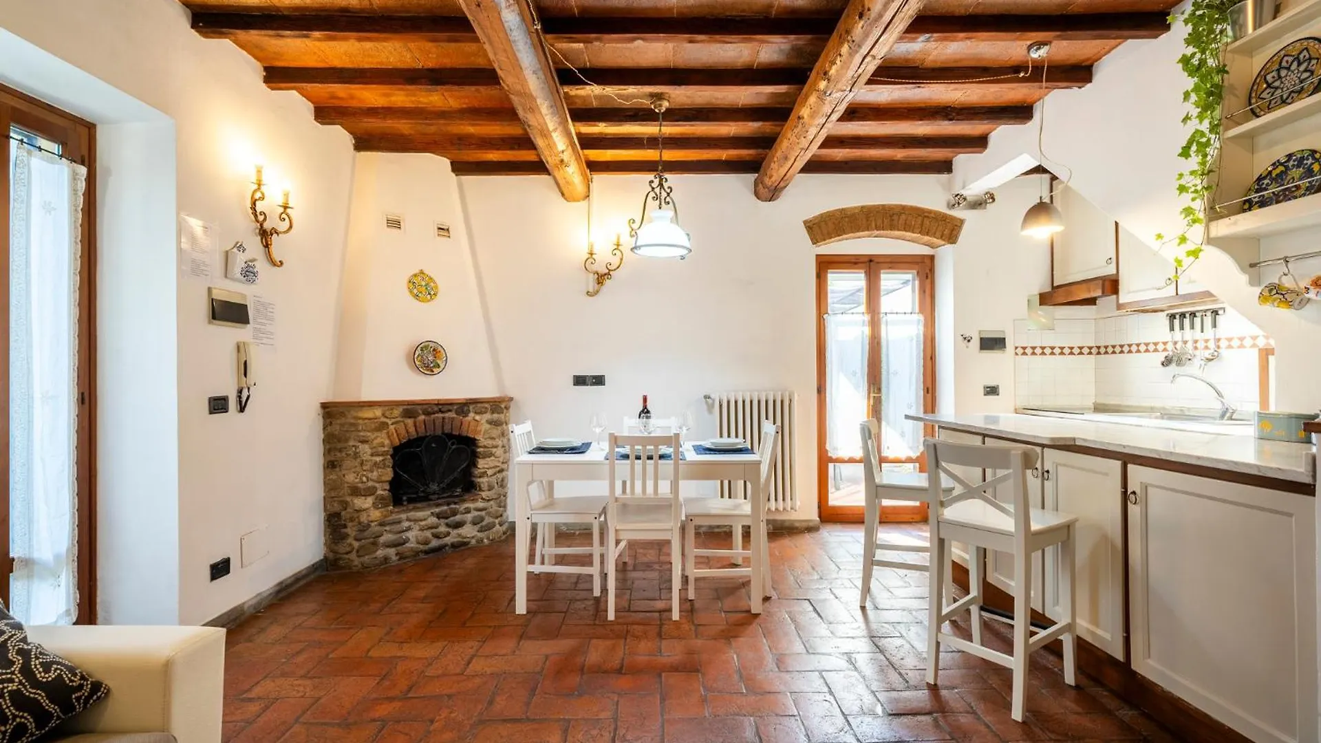 Tatil Evi Borgo La Pieve Villa Floransa